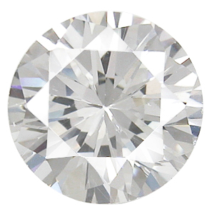 cubic zirconia round white