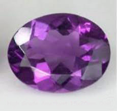 natural amethyst oval