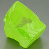 cz apple peridot rough stone