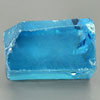 cz aquamarine rough stone