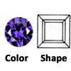 cz violet square