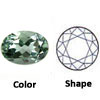 green amethyst round