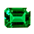 hydrothermal emerald octagon shape