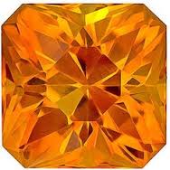 nano citrine medium square cut corners