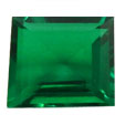 nano emerald green square shape