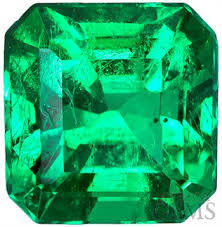 nano emerald light green square cut corners