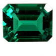 nano emerald octagon green