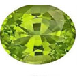 nano medium peridot oval