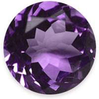 natural amethyst africa gem round