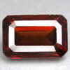 natural mozambique garnet octagon