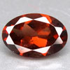 natural mozambique garnet oval