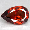 natural mozambique garnet pear