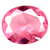 Glass Pink Sapphire Gems