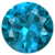 Synthetic Blue Zircon Gems